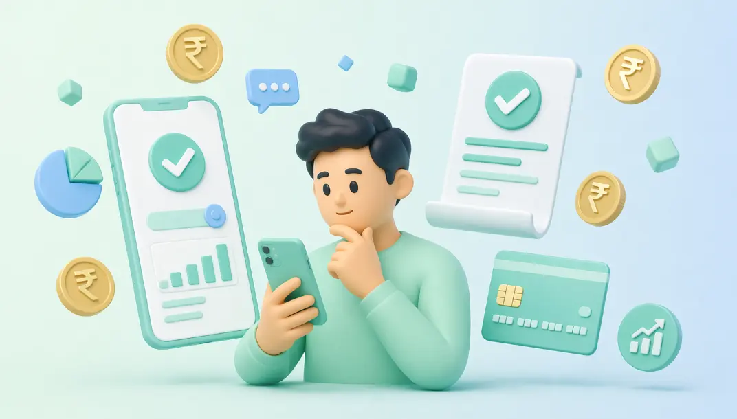 a man figuring out how to make the best of loan apps